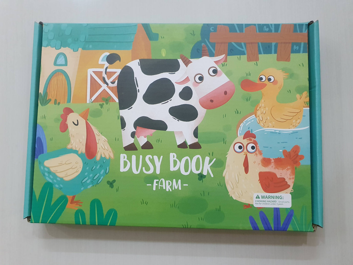 Busy Book (Farm, Dinosaur & Traffic Theme)