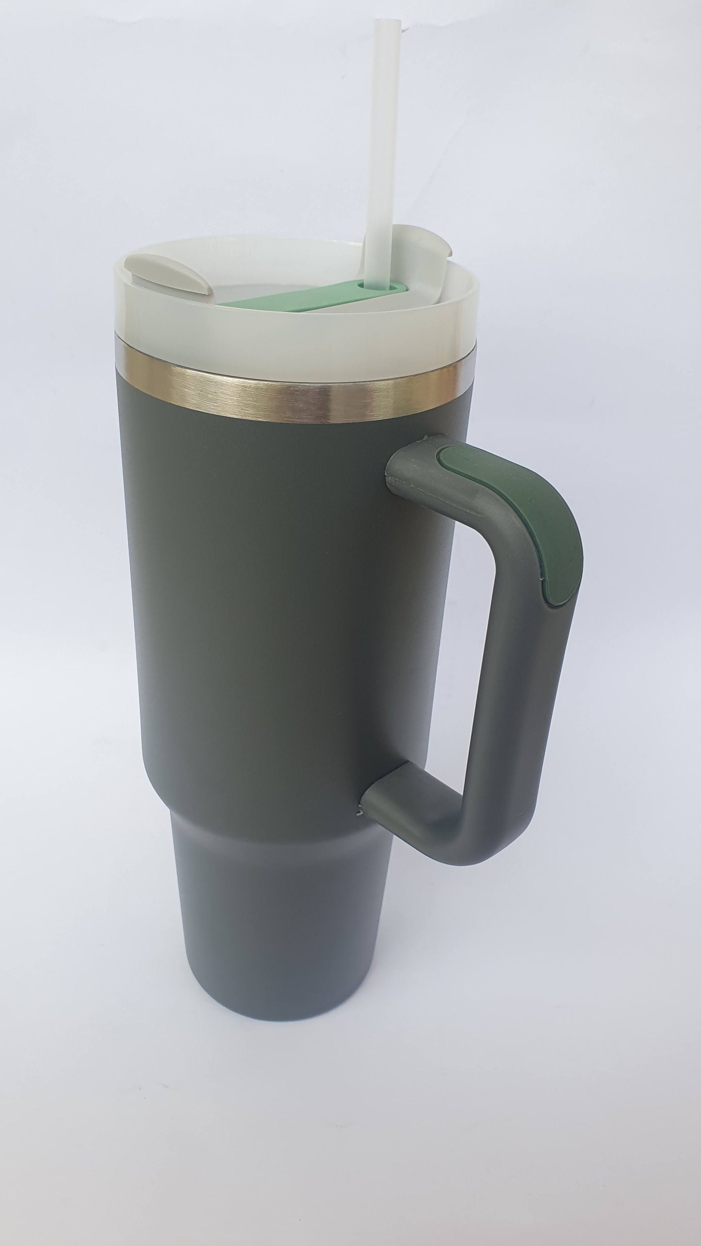 Stainless Steel Tumbler 40oz with straw
