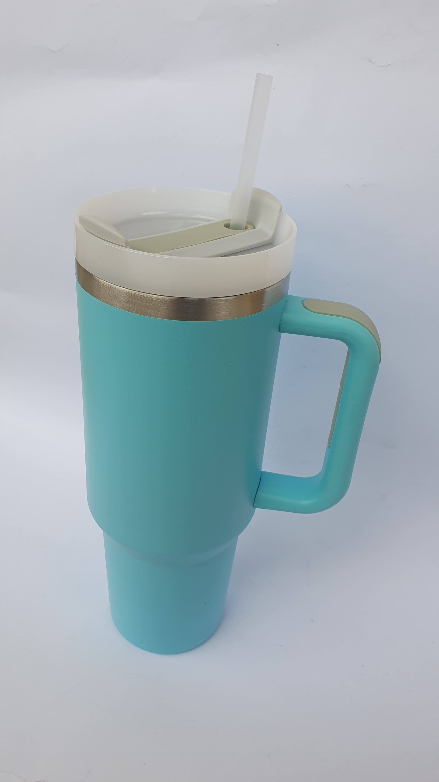 Stainless Steel Tumbler 40oz with straw