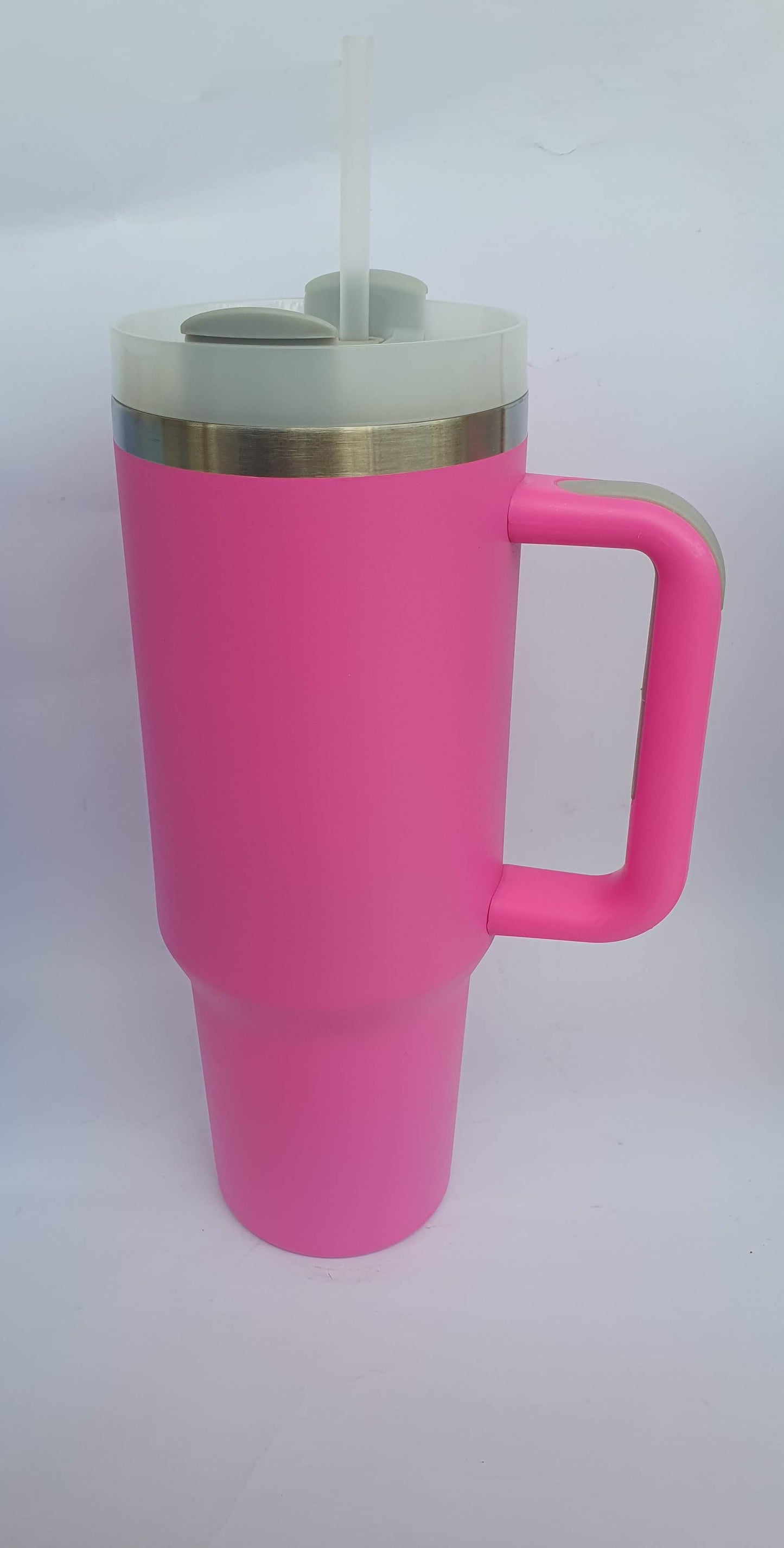 Stainless Steel Tumbler 40oz with straw