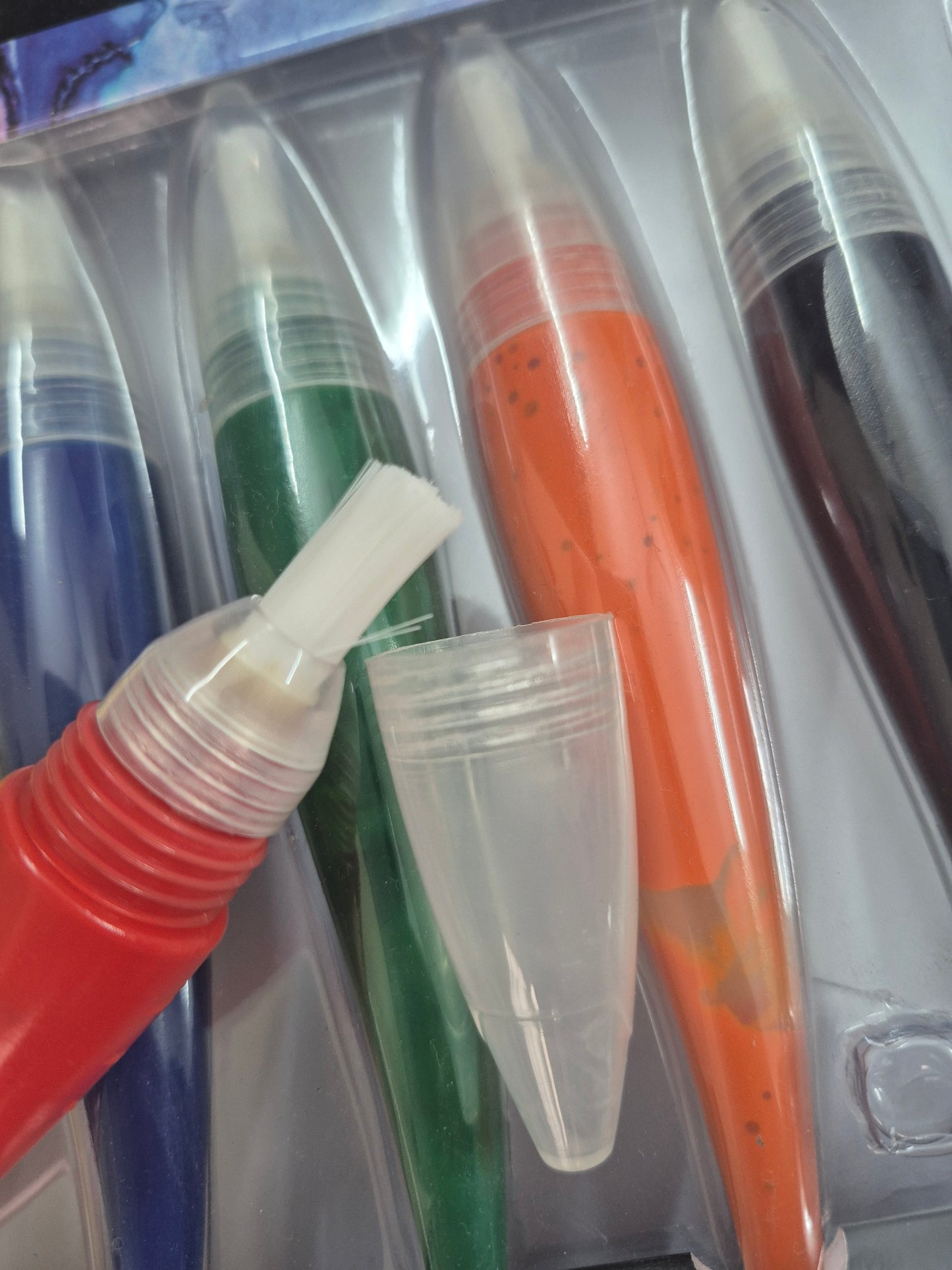 Poster Paints with Brush Tips