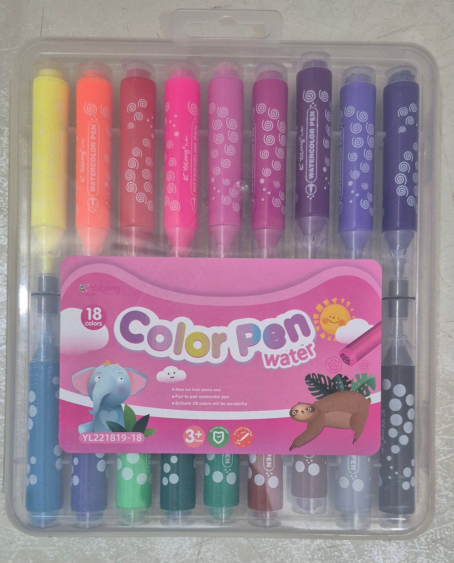 Non-toxic High Quality Color Pens (set of 18)