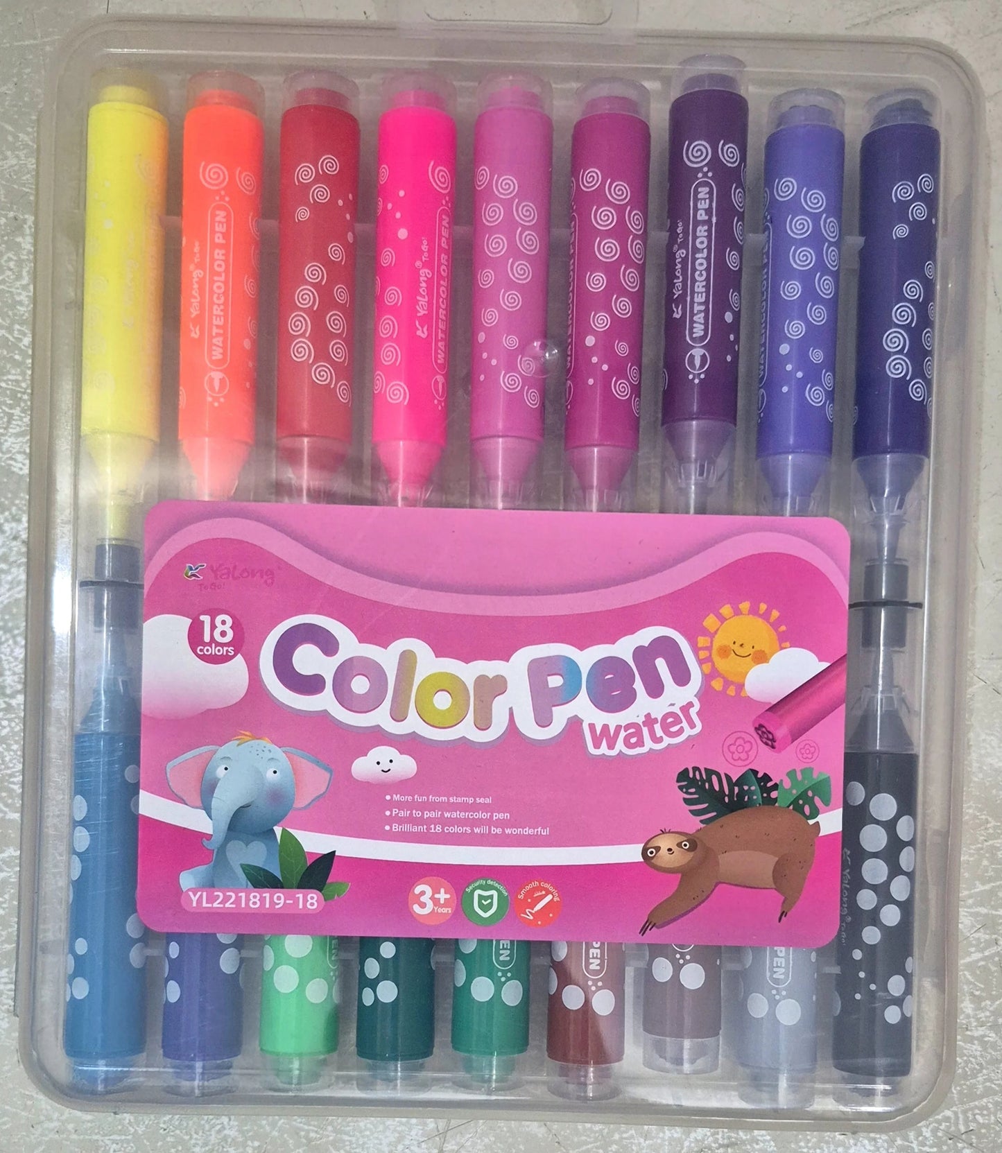 Non-toxic High Quality Color Pens (set of 18)