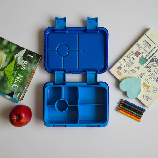 Classy Glittery Lunchbox - Blue