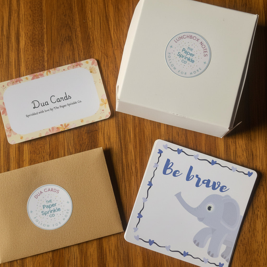 Lunchbox Notes and Dua Cards Deal