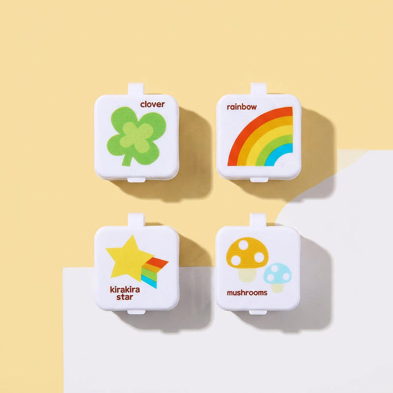 Small Square Sauce Containers (4 pc)