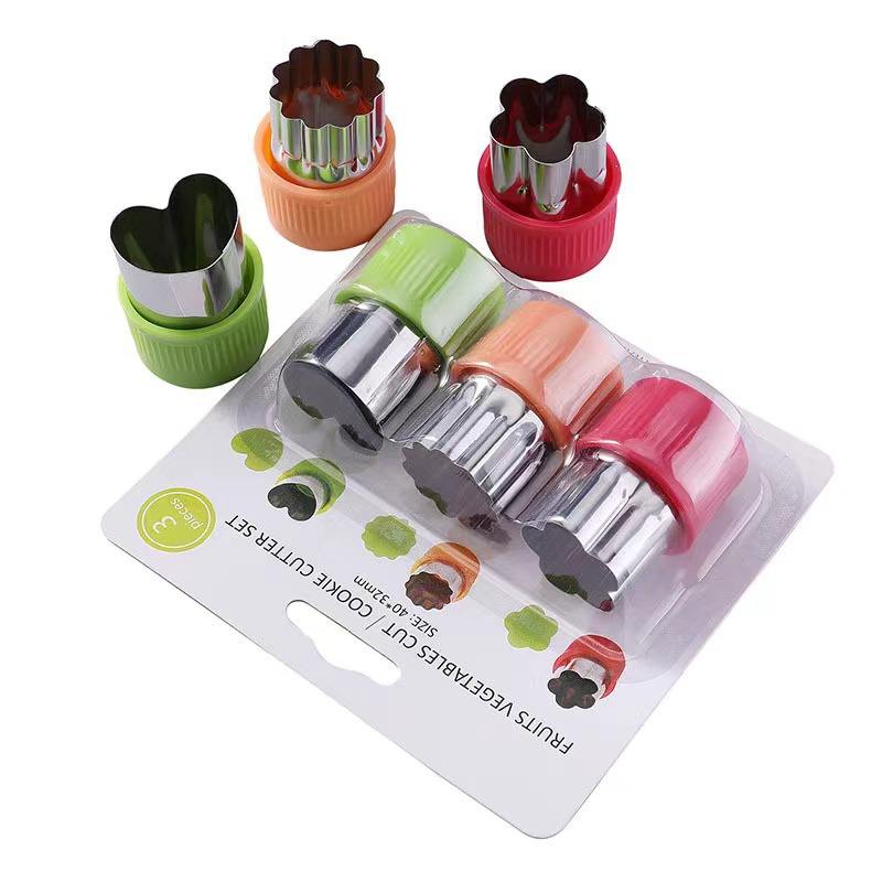 Fruit & Vegetable Cutter Set (3 Pc)