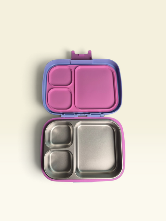 Premium Stainless Steel Bento Lunchbox - Light Blue