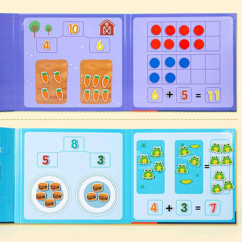 Learn Addition & Subtraction Math Kit for Kids - Educational Counting & Arithmetic Set