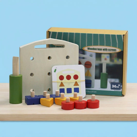 Wooden Screw-in Activity Board