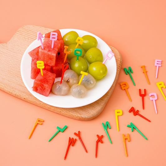 Alphabet Food Picks