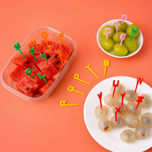 Alphabet Food Picks