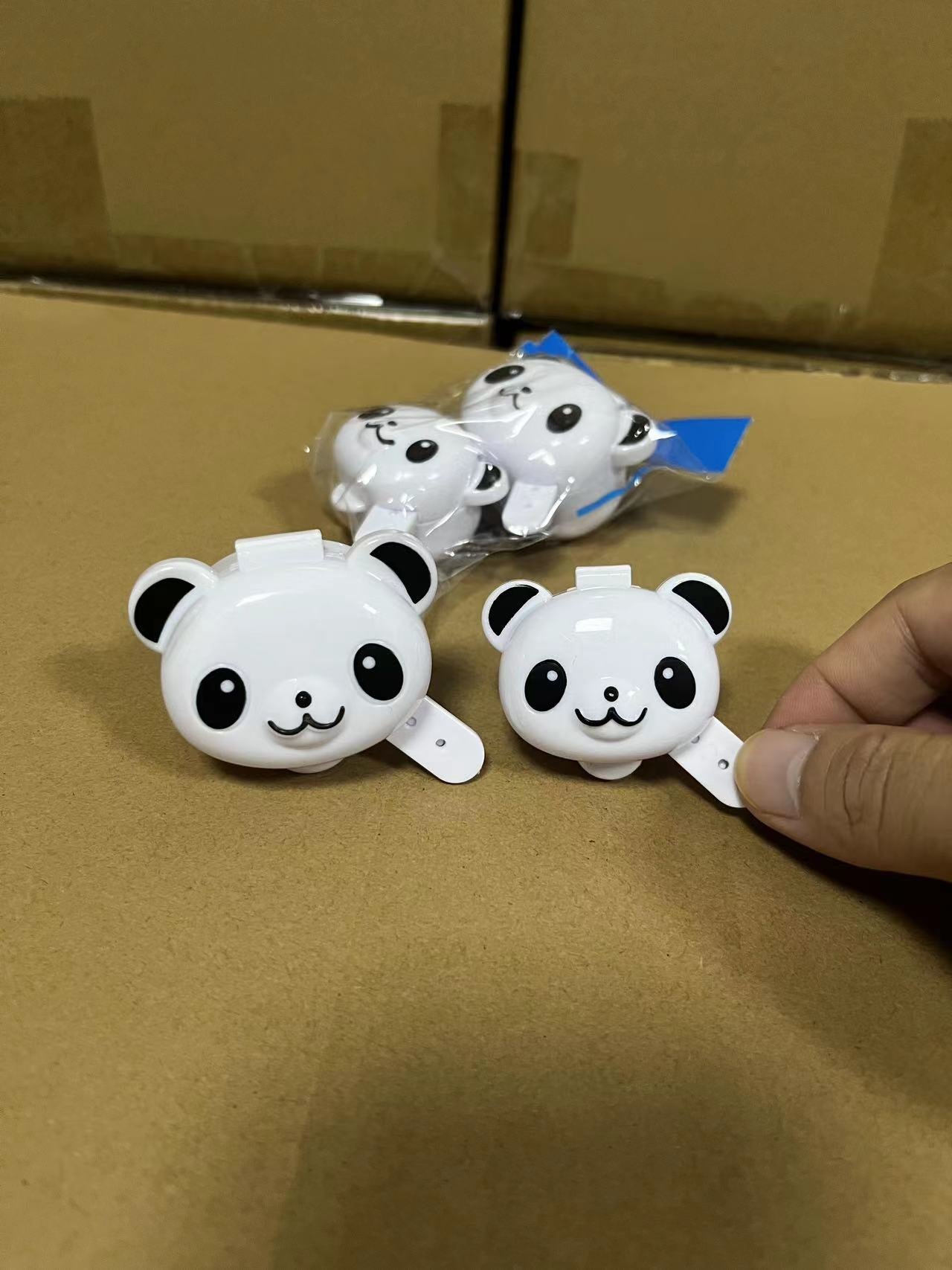 Panda Mini Sauce Containers with Spoon (2 Pcs)