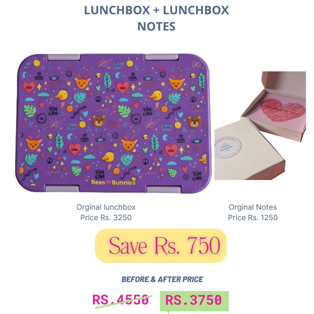 Any Bento Lunchbox + Lunchbox Notes Deal