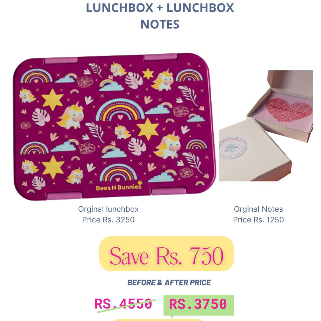 Any Bento Lunchbox + Lunchbox Notes Deal