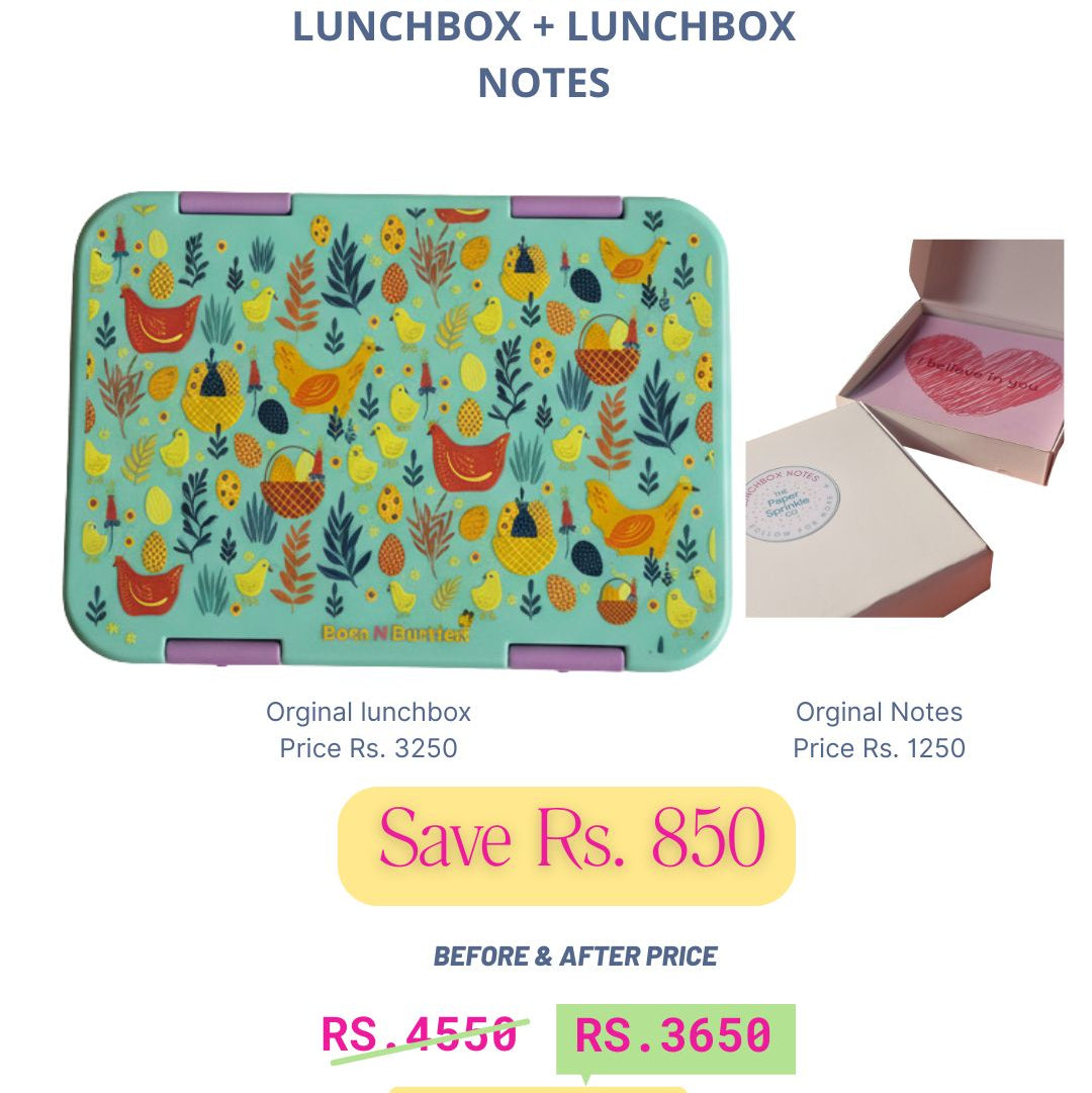 Any Bento Lunchbox + Lunchbox Notes Deal