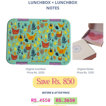 Any Bento Lunchbox + Lunchbox Notes Deal
