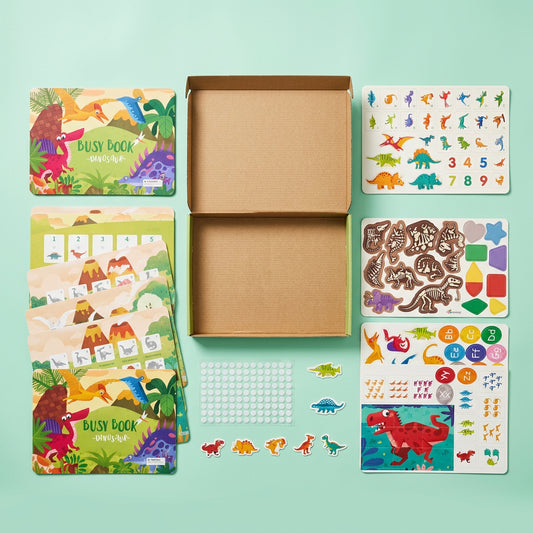 Busy Book (Farm, Dinosaur & Traffic Theme)