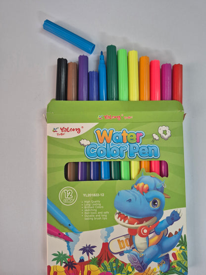 Yalong Watercolor Marker Set Of 12