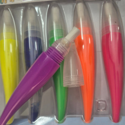 Poster Paints with Brush Tips