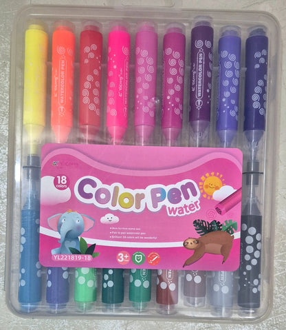Non-toxic High Quality Color Pens (set of 18)