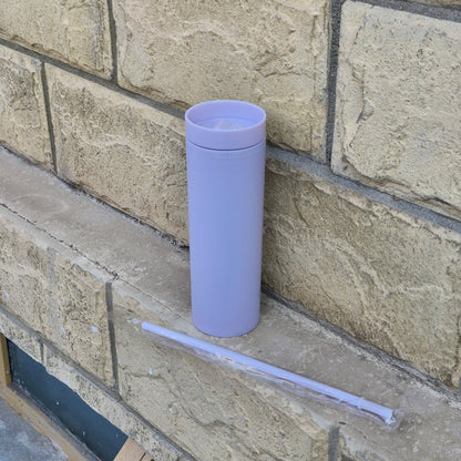 Acrylic Double Wall Water Bottle BPA Free - Leakproof (475 ml)