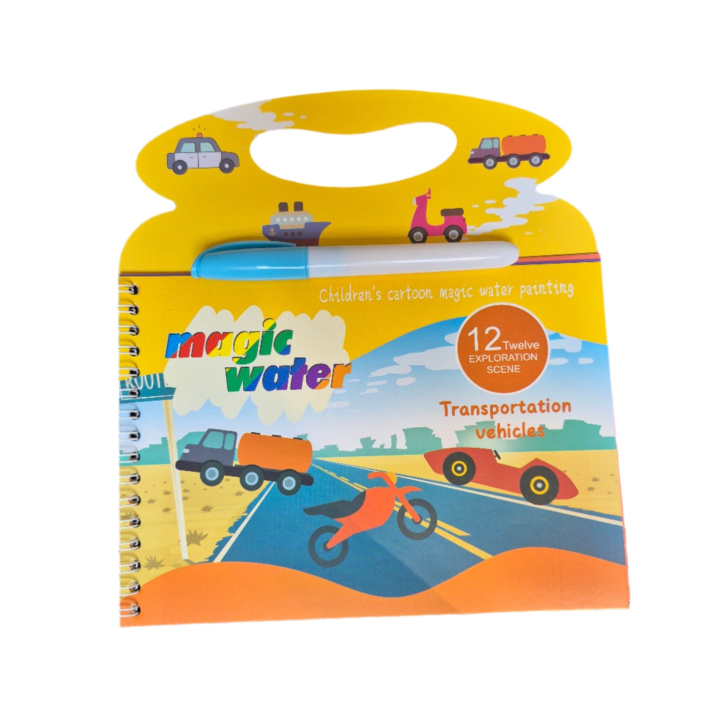 Reusable Magic Coloring Book