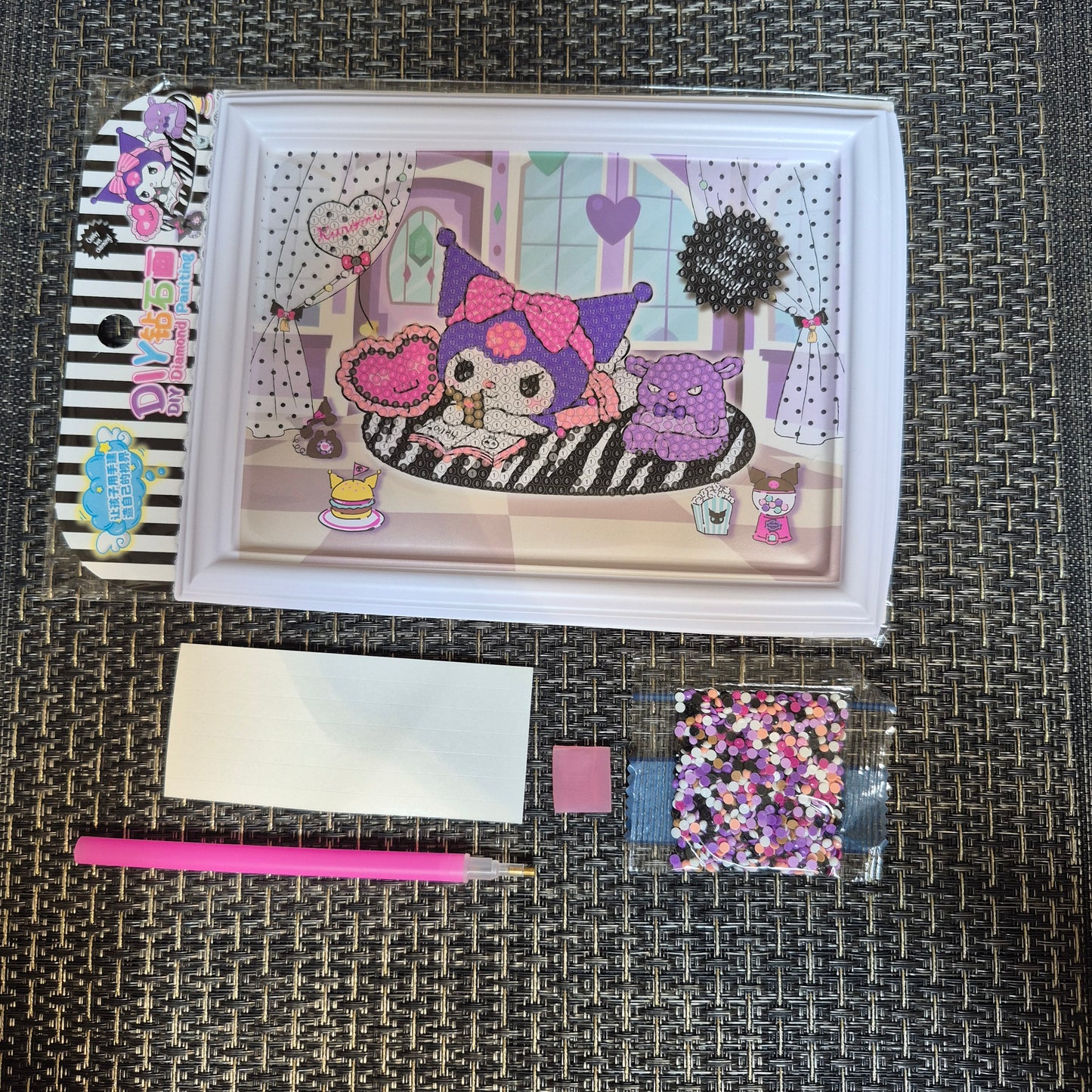 Kuromi Diamond Painting Kit