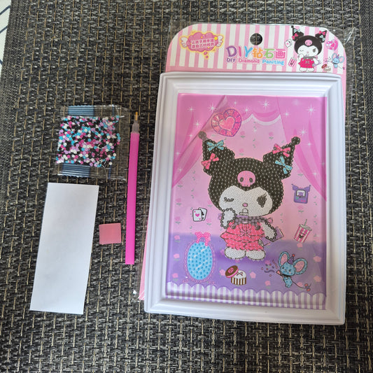 Kuromi Diamond Painting Kit