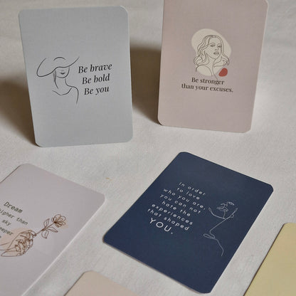 Daily Affirmation Cards for Positivity & Mindfulness
