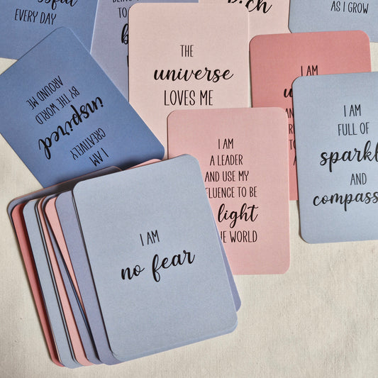 Daily Affirmation Cards for Positivity & Mindfulness