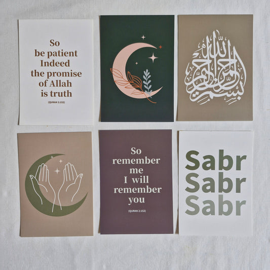 Islamic Aesthetic Wall Collage (15 Pieces)