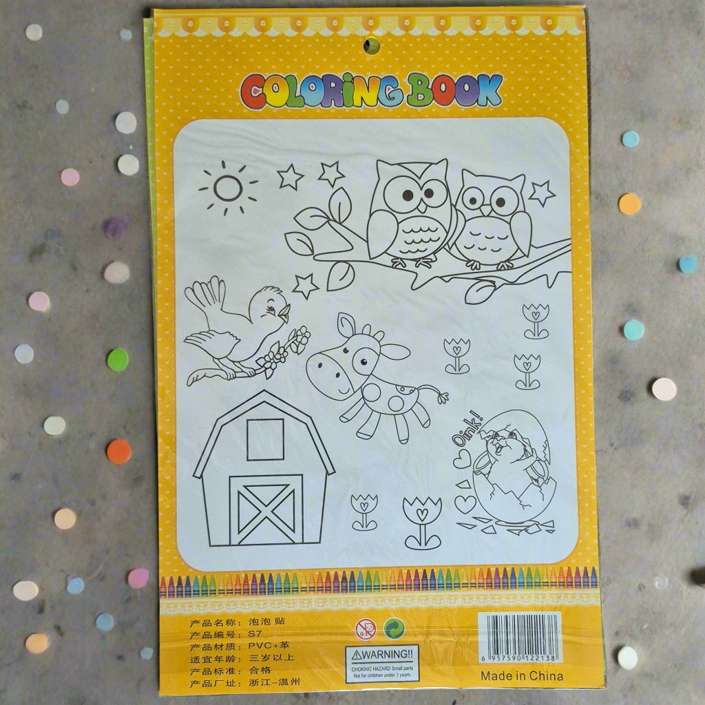 3D Vehicles Stickers Sheet Large