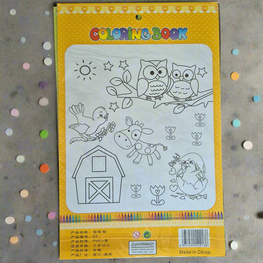 3D Vehicles Stickers Sheet Large