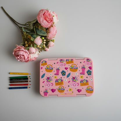 Flower Theme Lunchbox