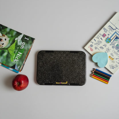 Classy Glittery Lunchbox - Black