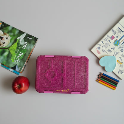 Classy Glittery Lunchbox - Pink