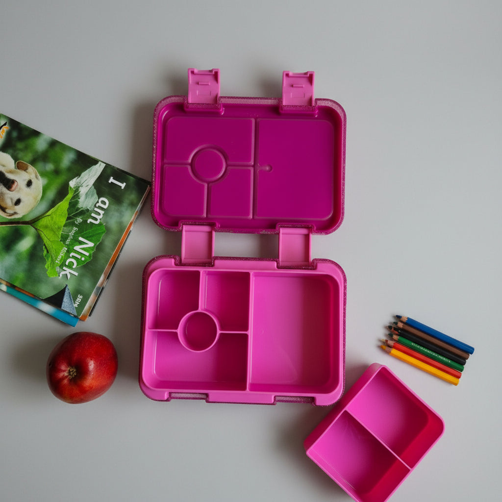Classy Glittery Lunchbox - Pink
