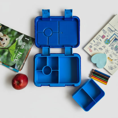 Classy Glittery Lunchbox - Blue