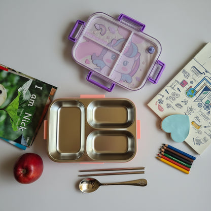 Stainless Steel Unicorn Lunchbox