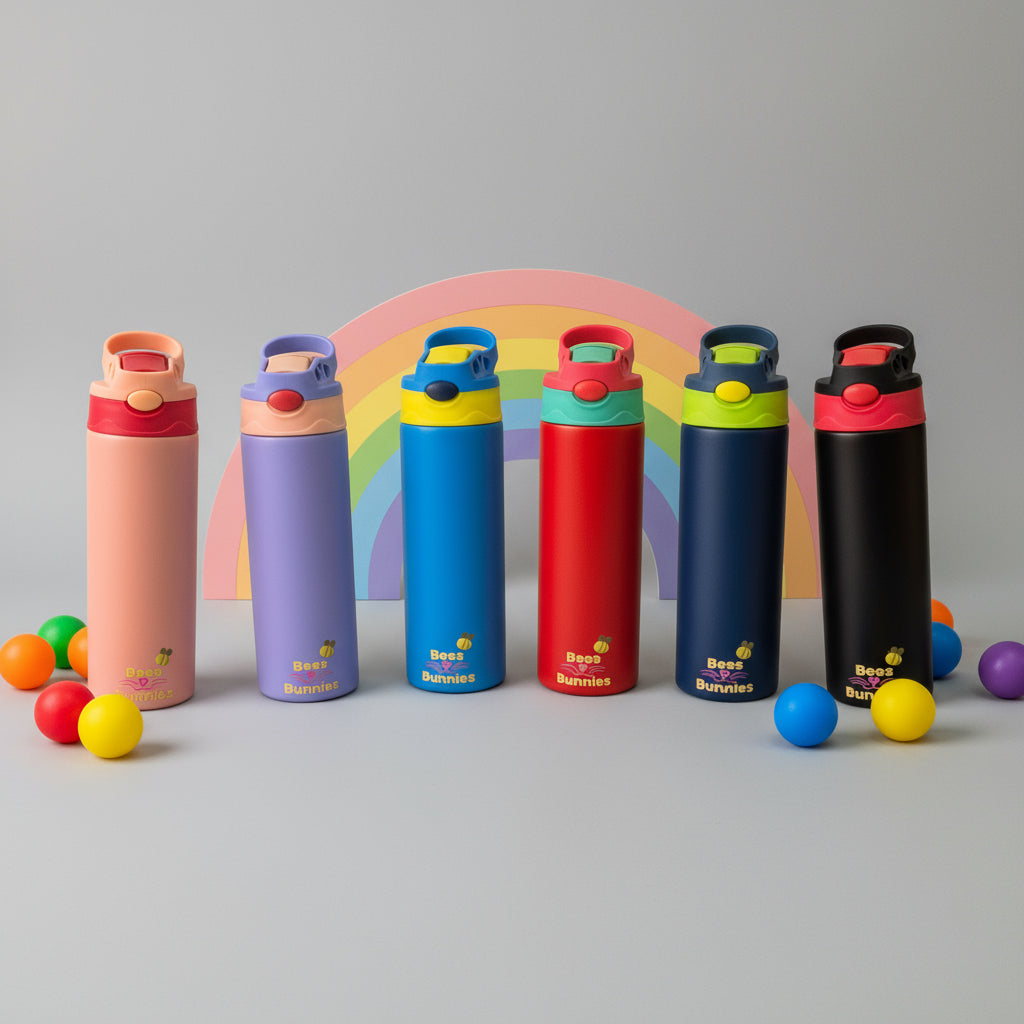 Insulated Powder Coated Bottle - 400ml