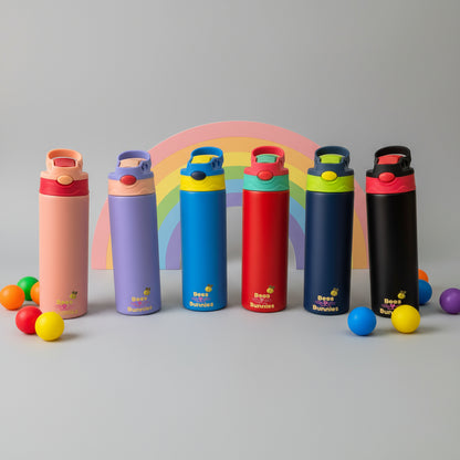 Insulated Powder Coated Bottle - 400ml