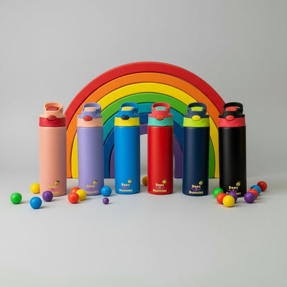 Insulated Powder Coated Bottle - 400ml