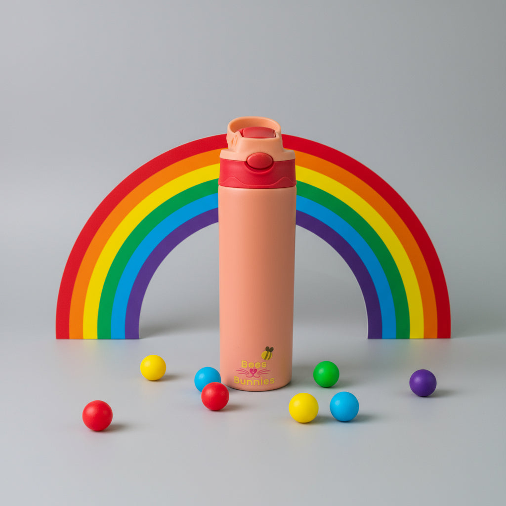 Insulated Powder Coated Bottle - 400ml