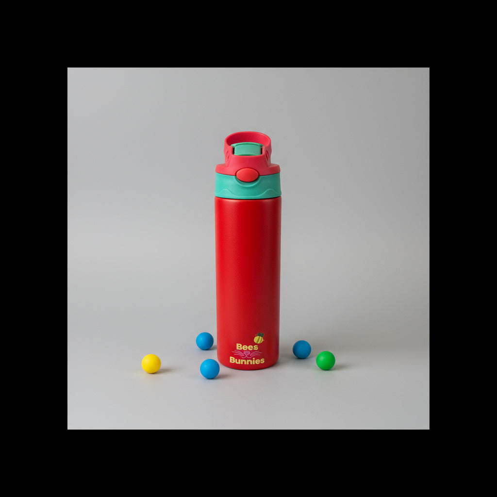 Insulated Powder Coated Bottle - 400ml