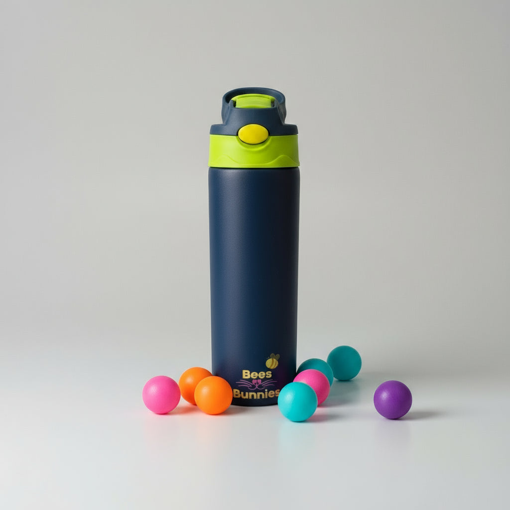 Insulated Powder Coated Bottle - 400ml