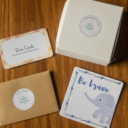 Lunchbox Notes and Dua Cards Deal