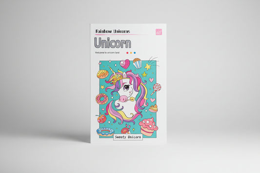 Watercolor Coloring Book (12 pages)