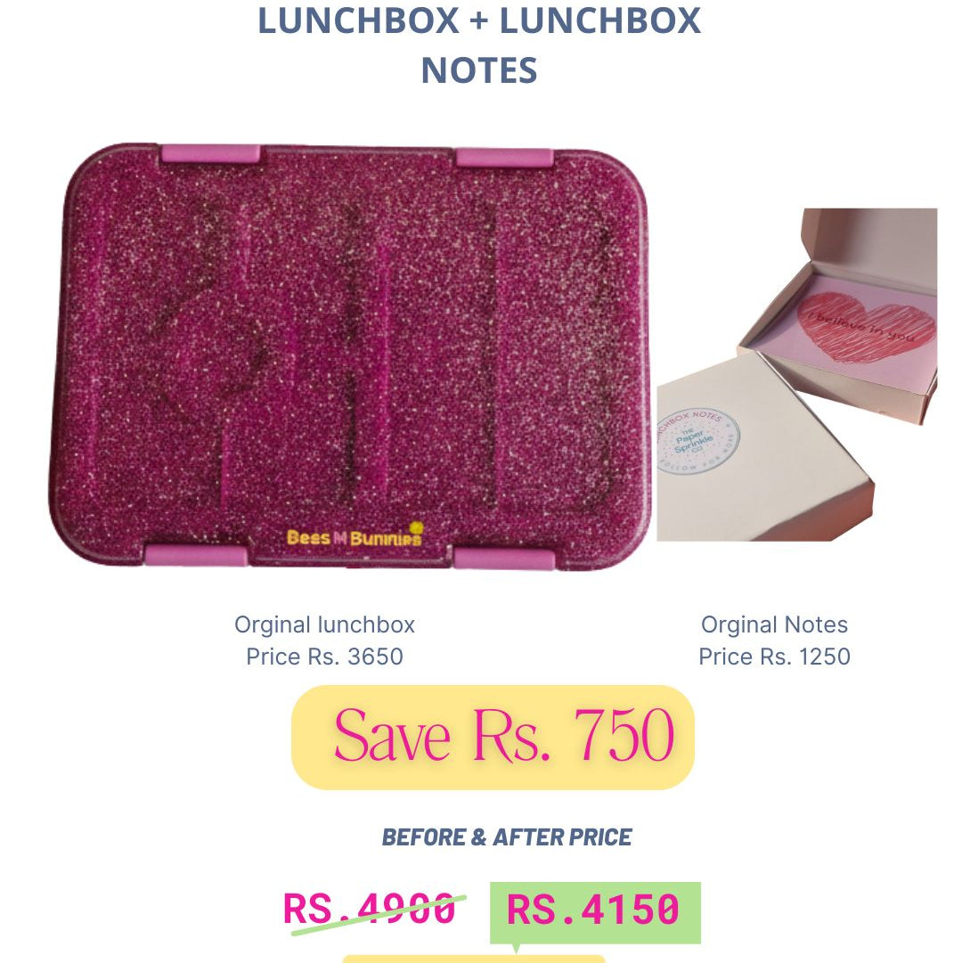 Any Bento Lunchbox + Lunchbox Notes Deal