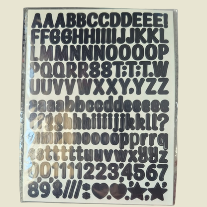 2D ABC Stickers (Pack of 2)